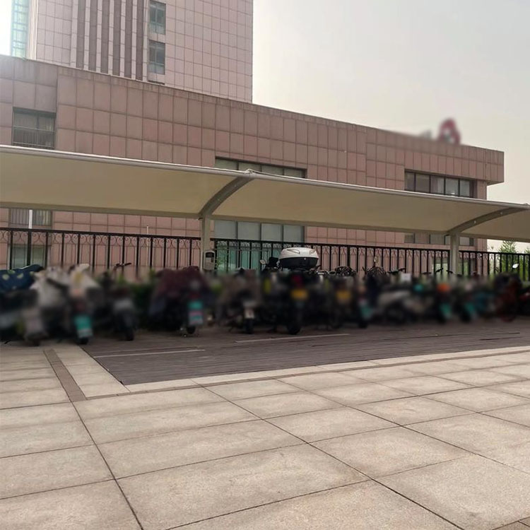 兴宁市膜结构电动车棚